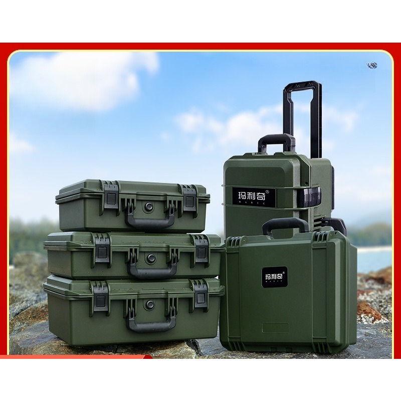 Drone Camera Case - Caja Protectora Grande de Color Verde