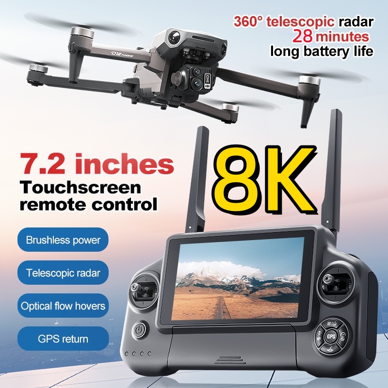 Dron RC con Control Remoto FPV - Drone Camera 4K reseña y precio