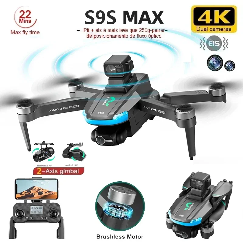 Nuevo S9S MAX MINI Drone 4K 2  - Drone Camera 4K reseña y precio