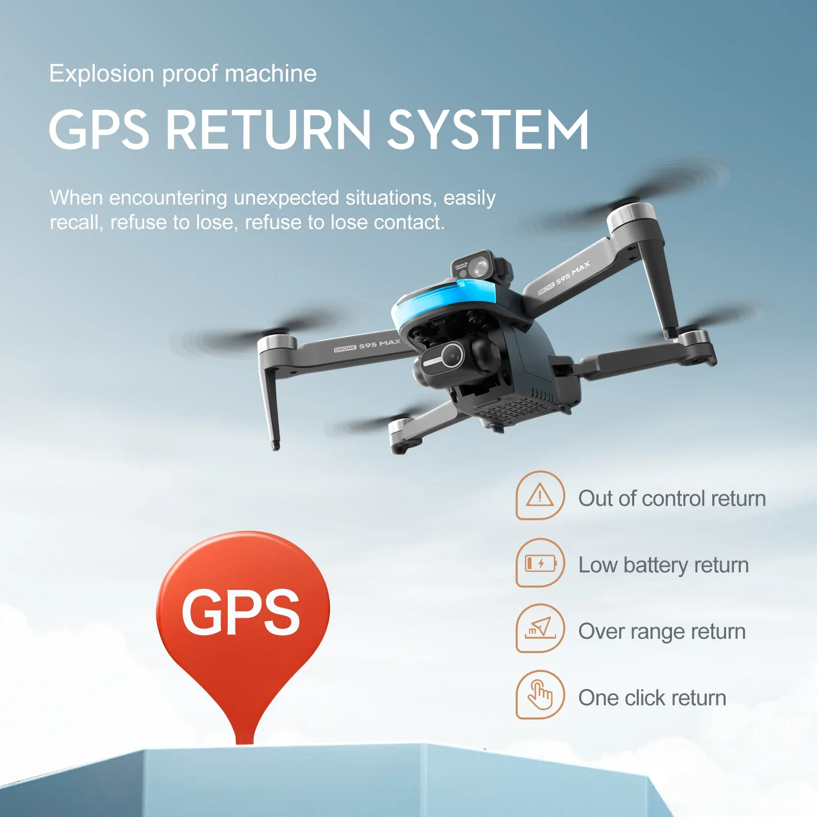 Nuevo S9S MAX MINI Drone 4K 2  - Drone Camera 4K reseña y precio