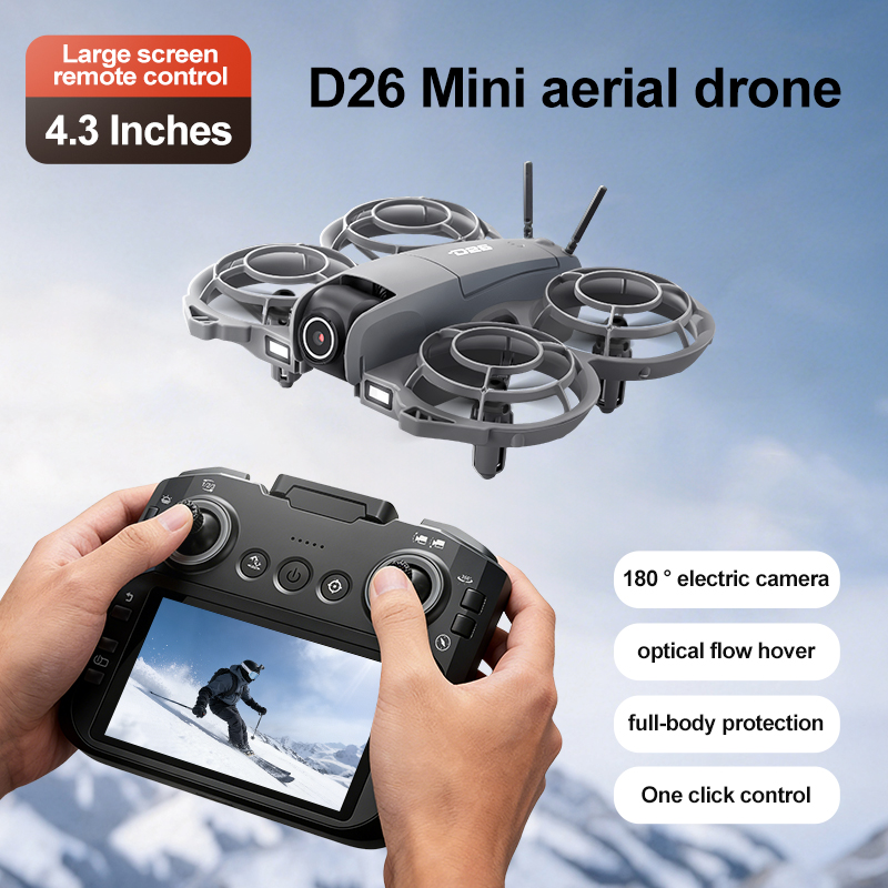 Dron D26 4K Aéreo HD 180 °   D - Drone Camera 4K reseña y precio