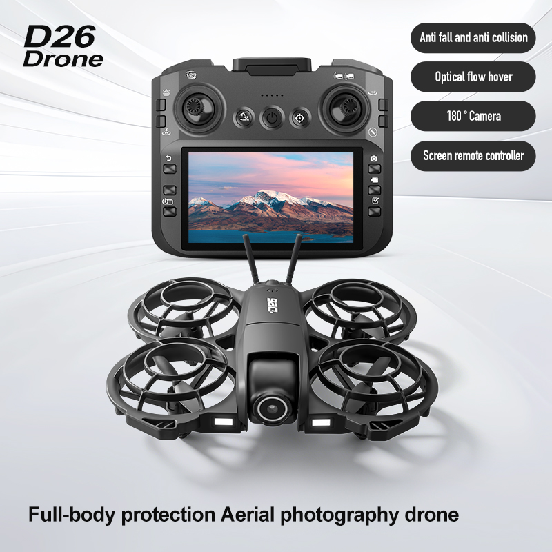 Dron D26 4K Aéreo HD 180 °   D - Drone Camera 4K reseña y precio